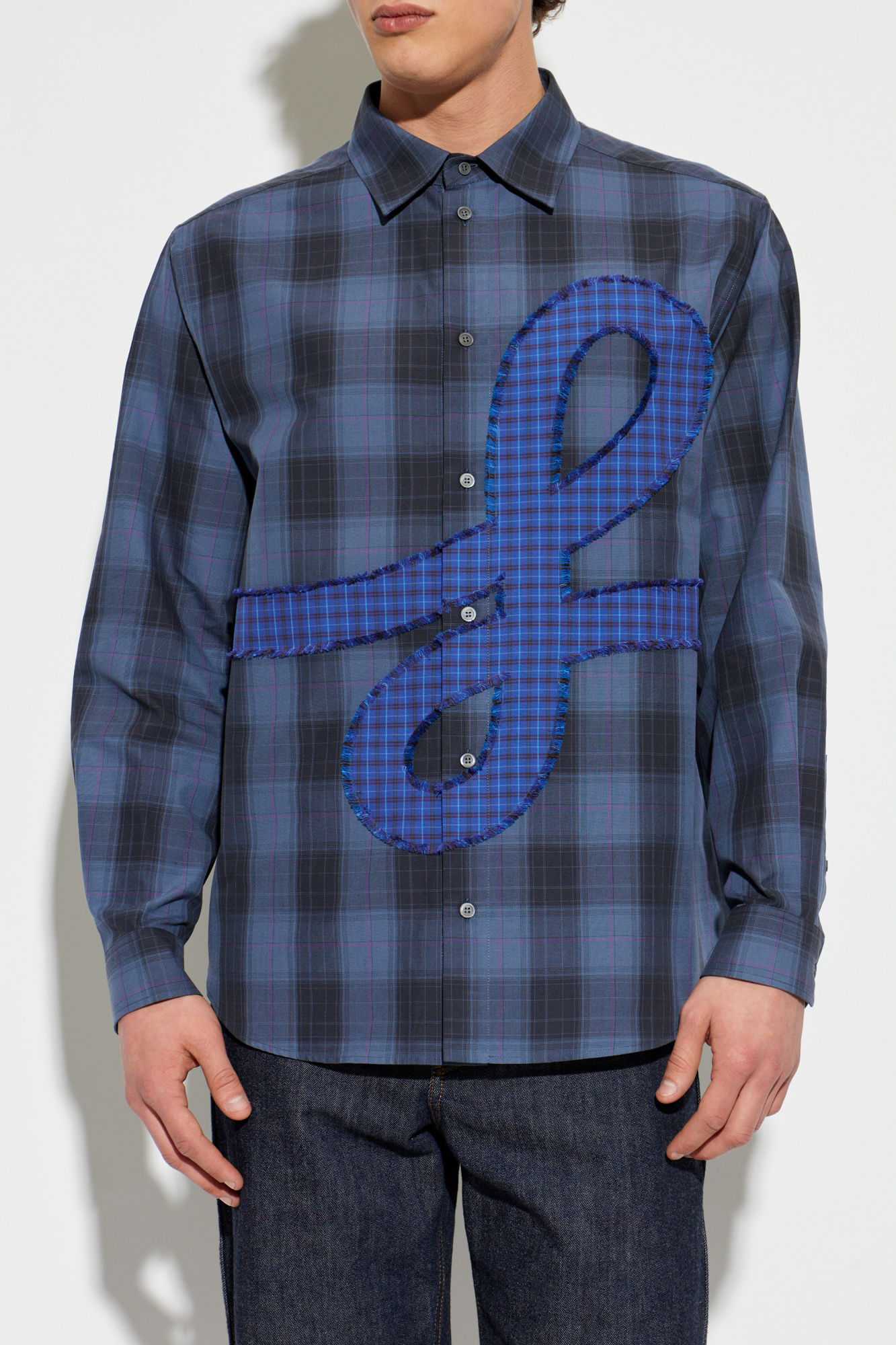 Loewe Plaid patterned shirt | Men's | Vitkac